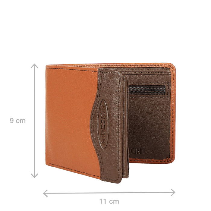 316-105 Tf  Tan Leather Bi-Fold Wallet
