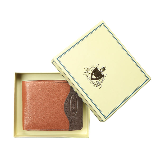 316-105 Tf  Tan Leather Bi-Fold Wallet