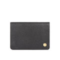 317-020 Ch(Id) Black Leather Bi-Fold Wallet