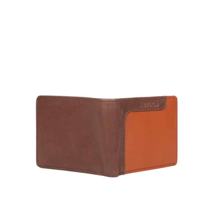 365-036  Tan Leather Bi-Fold Wallet