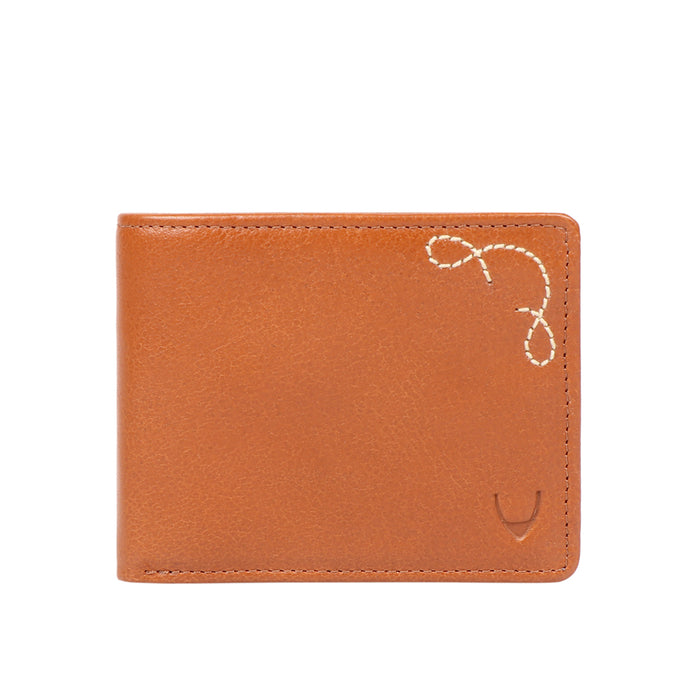 367-L103  Tan Leather Bi-Fold Wallet