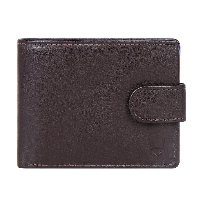38 Brown Leather Bi-Fold Wallet