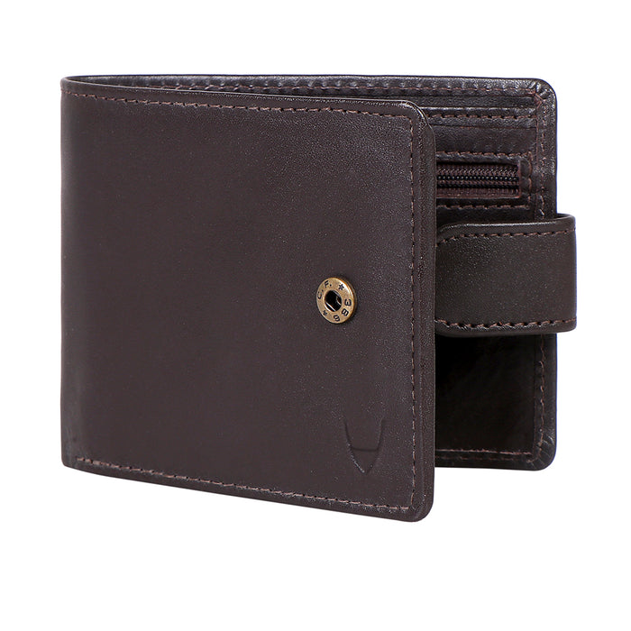 38 Brown Leather Bi-Fold Wallet