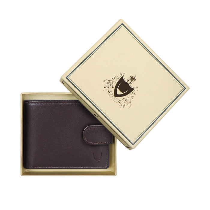 38 Brown Leather Bi-Fold Wallet