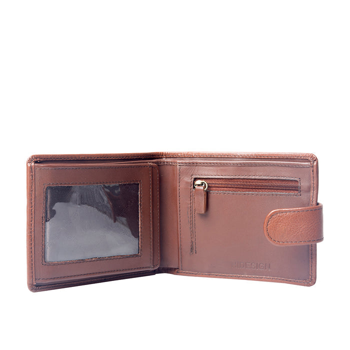 38 Tan Leather Bi-Fold Wallet