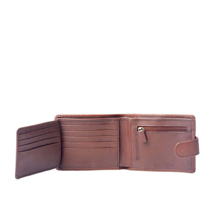 38 Tan Leather Bi-Fold Wallet