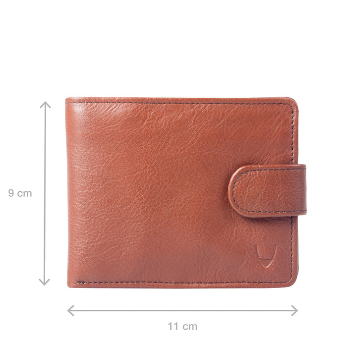 38 Tan Leather Bi-Fold Wallet