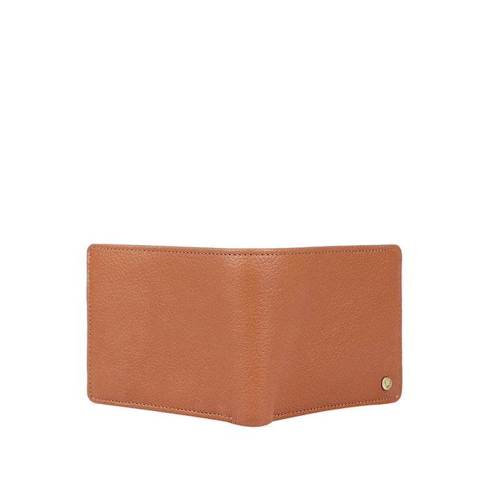 380-030 Sb Tan Leather Bi-Fold Wallet
