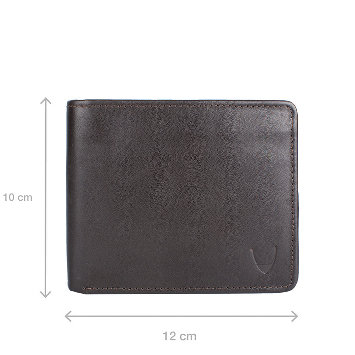 490 Brown Leather Bi-Fold Wallet