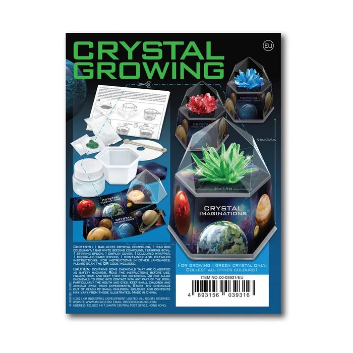4M - Crystal Growing Kit Space Gem Green