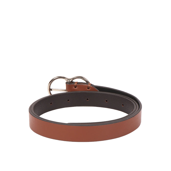 Abba Women's Tan Reversible Leather Belt