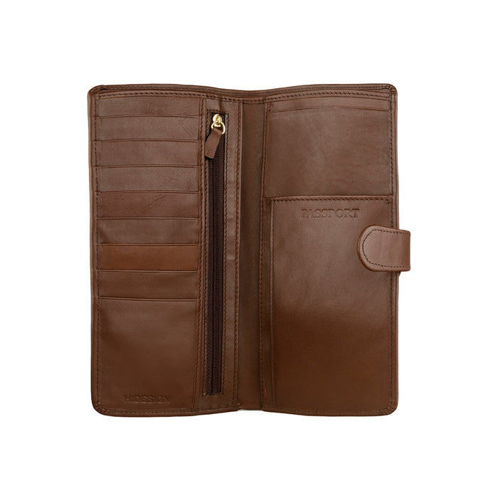 Adhara W1 Tan Leather Bi-Fold Wallet