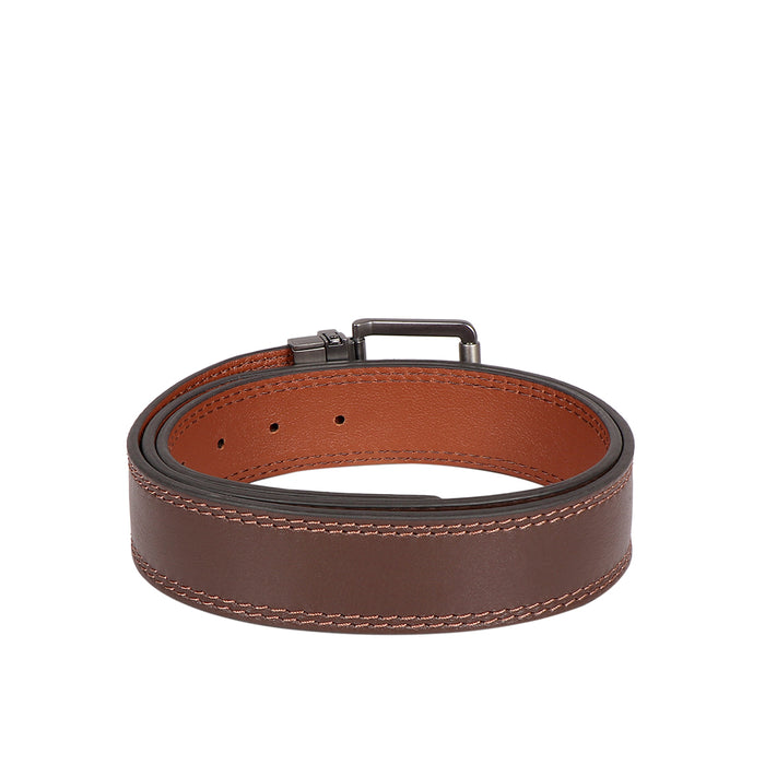 Adrian Men's Brown Reversible Leather Belt