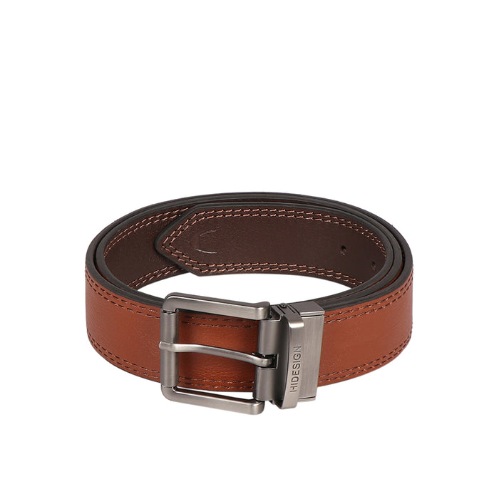Adrian Men's Brown Reversible Leather Belt