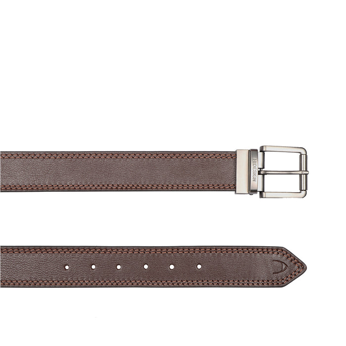 Adrian Men's Brown Reversible Leather Belt