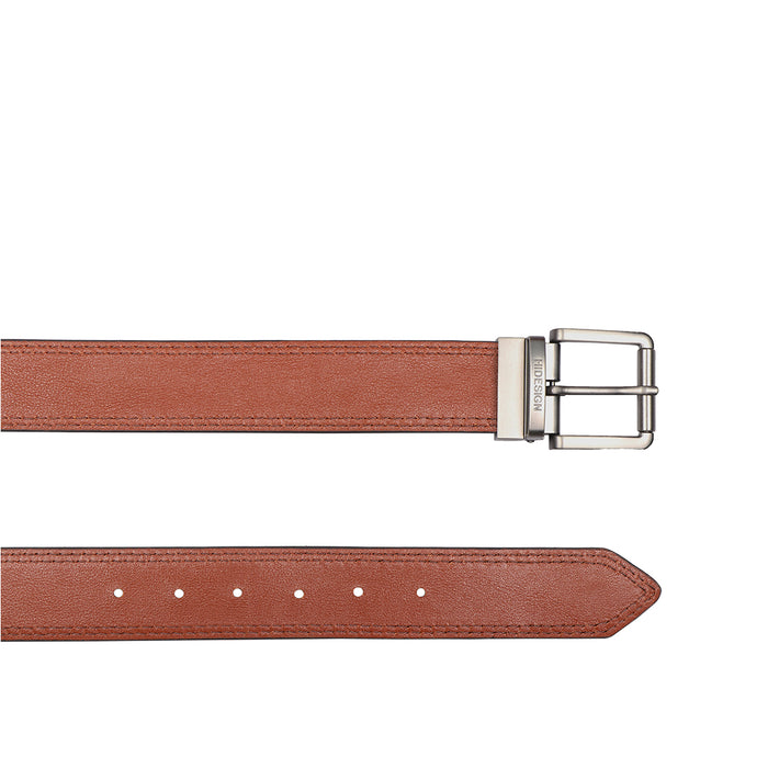 Adrian Men's Brown Reversible Leather Belt