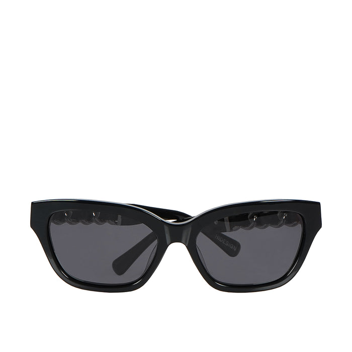 Aegina Women's Grey Cat Eye Sunglasses