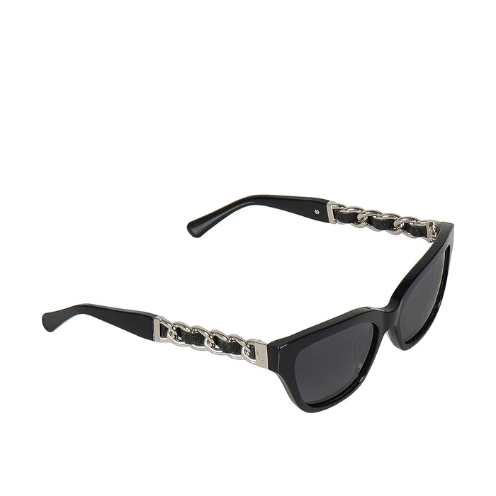 Aegina Women's Grey Cat Eye Sunglasses