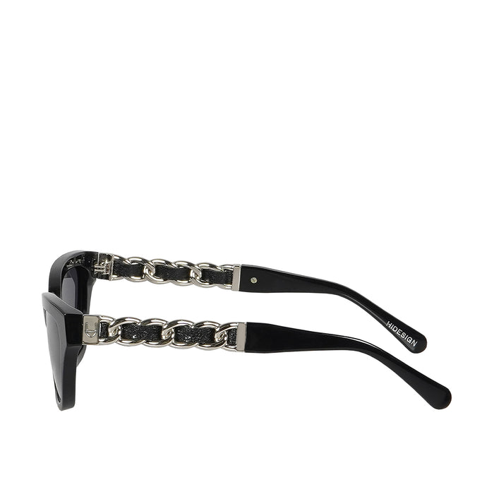 Aegina Women's Grey Cat Eye Sunglasses