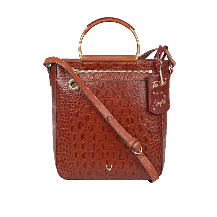 Affair 01 Tan Leather Satchel