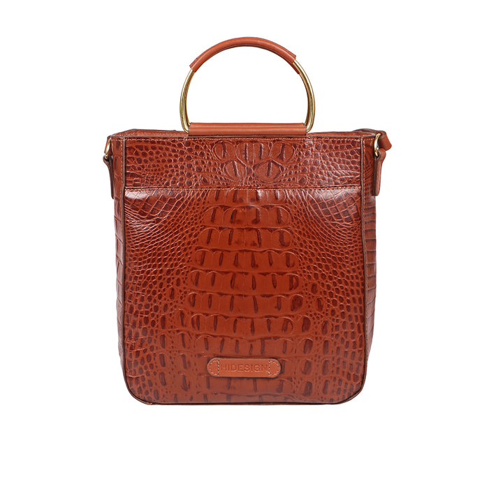 Affair 01 Tan Leather Satchel