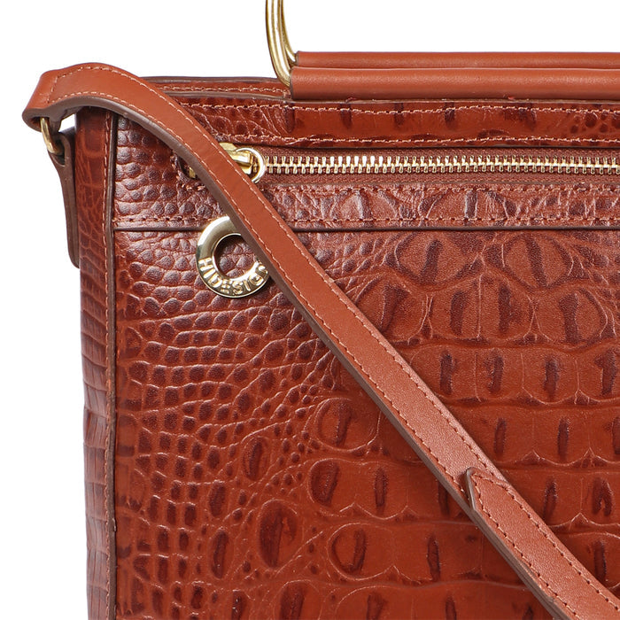 Affair 01 Tan Leather Satchel