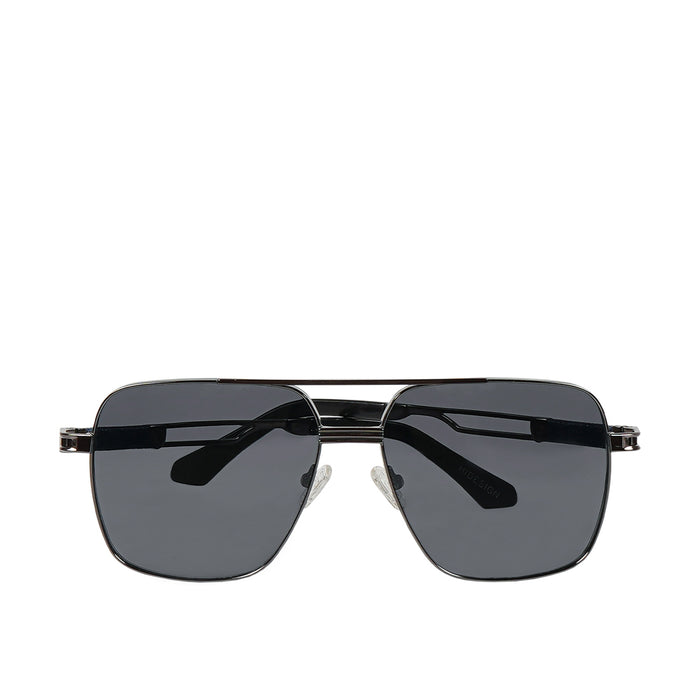 Ajax Men's Grey Aviator Sunglasses