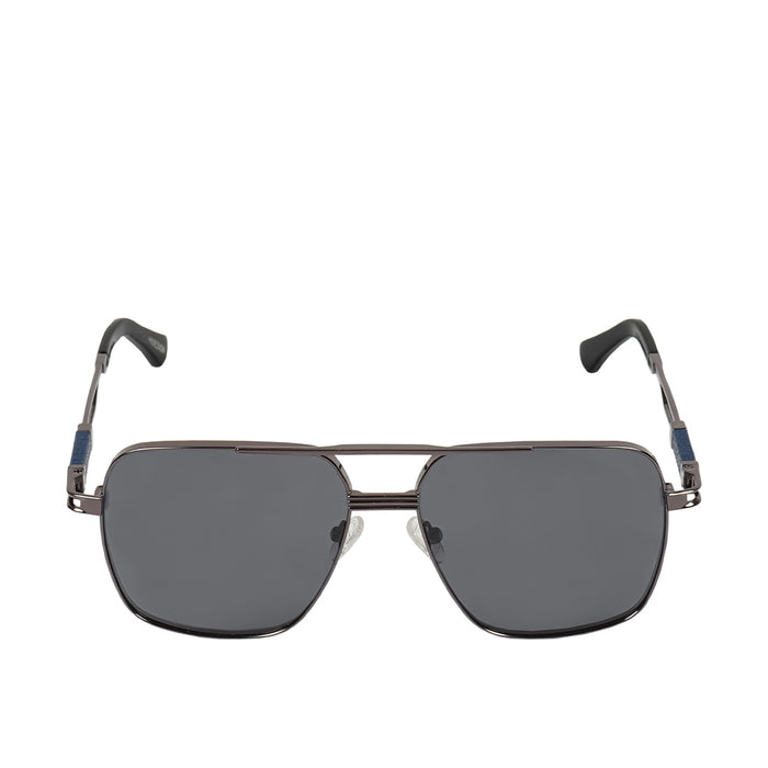 Ajax Men's Grey Aviator Sunglasses