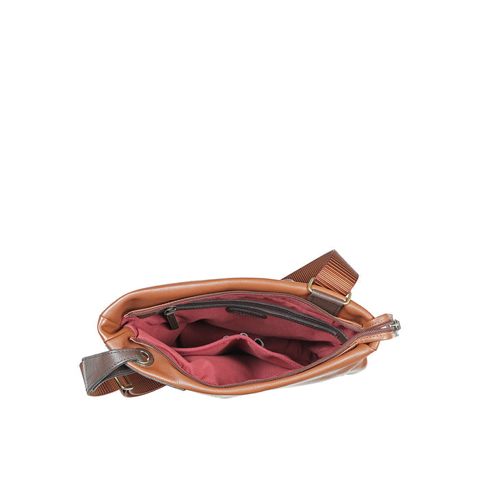 Akasaka 03 Tan Leather Crossbody