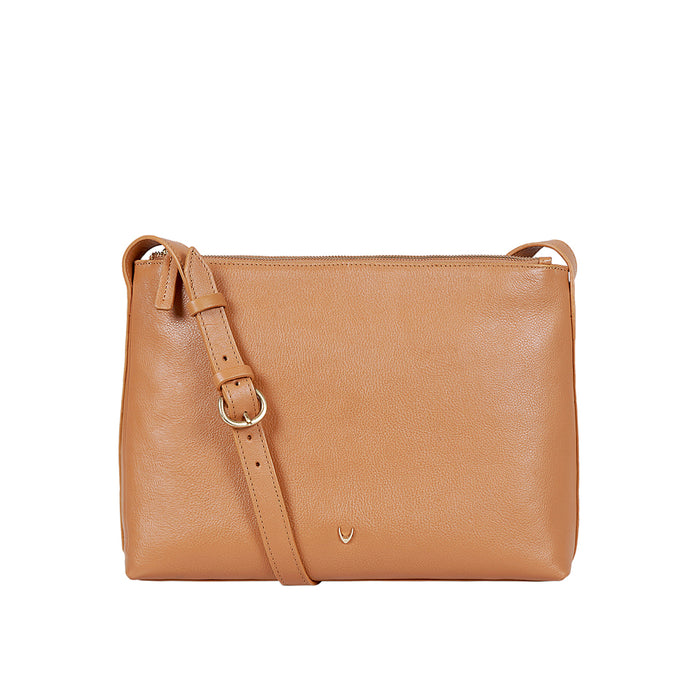 Akasaka 04 Honey Leather Shoulder Bag