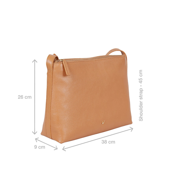 Akasaka 04 Honey Leather Shoulder Bag