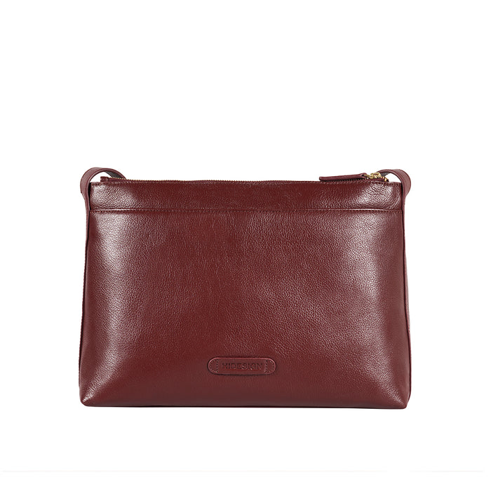 Akasaka 04 Marsala Leather Shoulder Bag