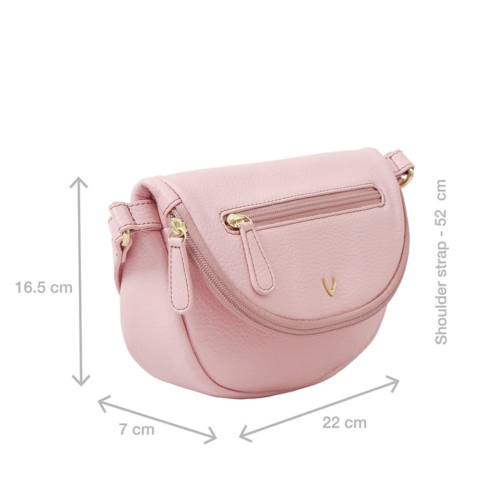 Akasaka 06 Pink Leather Sling Bag