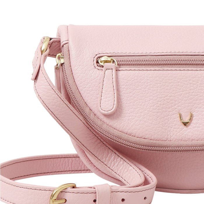 Akasaka 06 Pink Leather Sling Bag