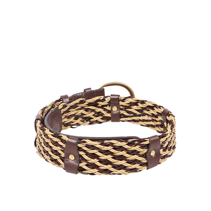 Alessa 01 Women's Brown Non Reversible Leather Belt