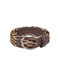 Alessa 02 Women's Brown Non Reversible Leather Belt