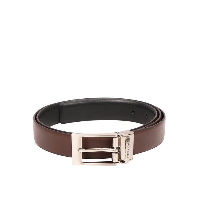 Alex Men's Black Reversible Leather Belt