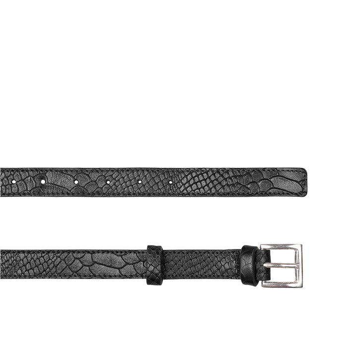 Alicia 04 Black Leather Belt Bag
