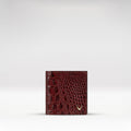Alisson W1 Red Leather Bi-Fold Wallet