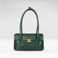 Alps 03 Green Leather Shoulder Bag