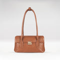 Alps 03 Tan Leather Shoulder Bag