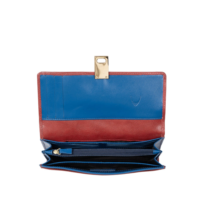 Alps W2 Red Leather Sling Wallet