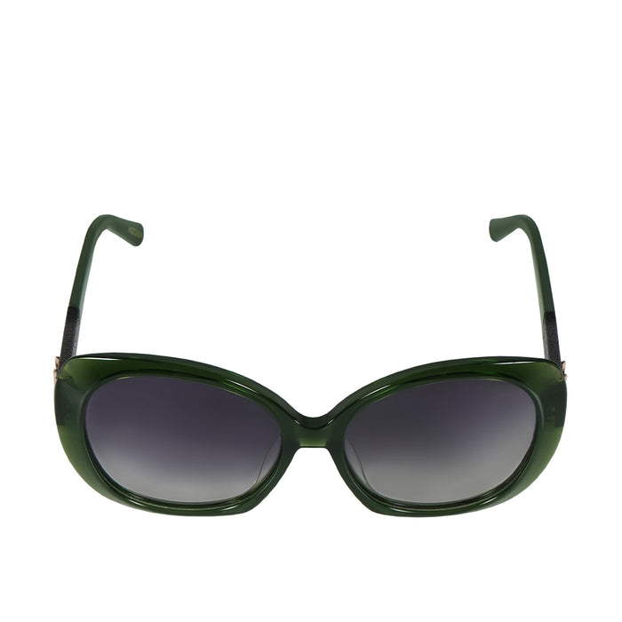 Althea Women's Grey Butterfly Sunglasses