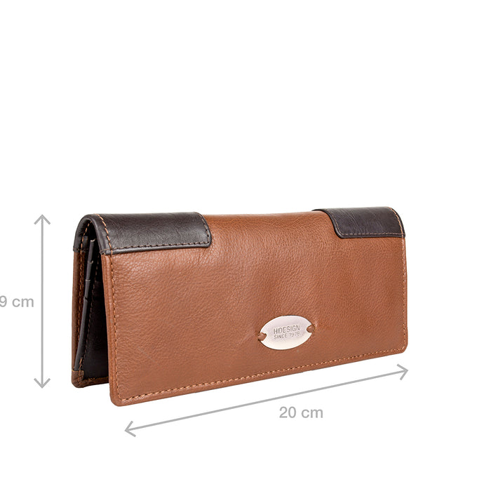 Amethyst W1 Tan Leather Bi-Fold Wallet
