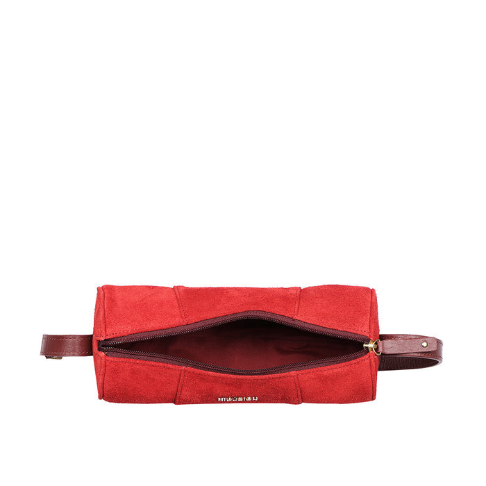 Amy 01 Red Leather Shoulder Bag