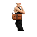 Amy 02 Tan Leather Baguette