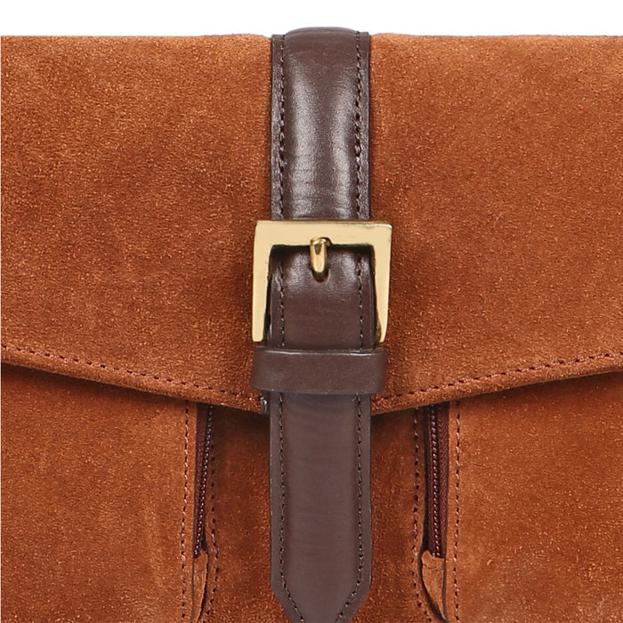 Amy 02 Tan Leather Baguette
