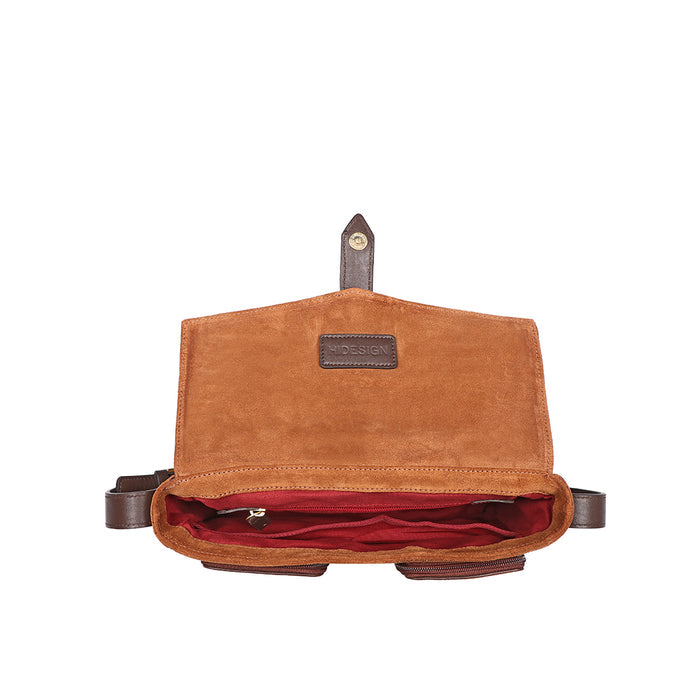 Amy 02 Tan Leather Baguette