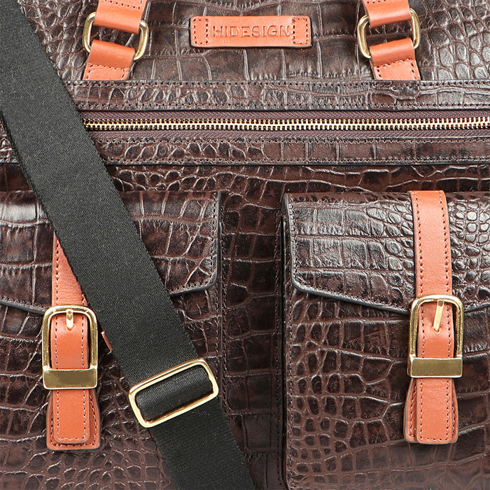 Anaheim Brown Leather  Briefcase
