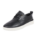 Andes Women's Black Leather Lace Up Shoes